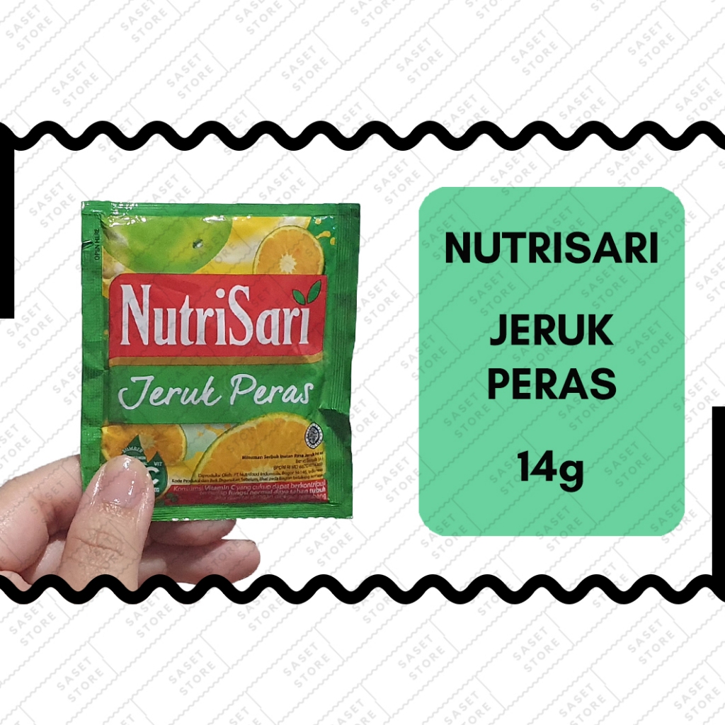 

Nutrisari Jeruk Peras 14g Sachet Minuman Serbuk Instan