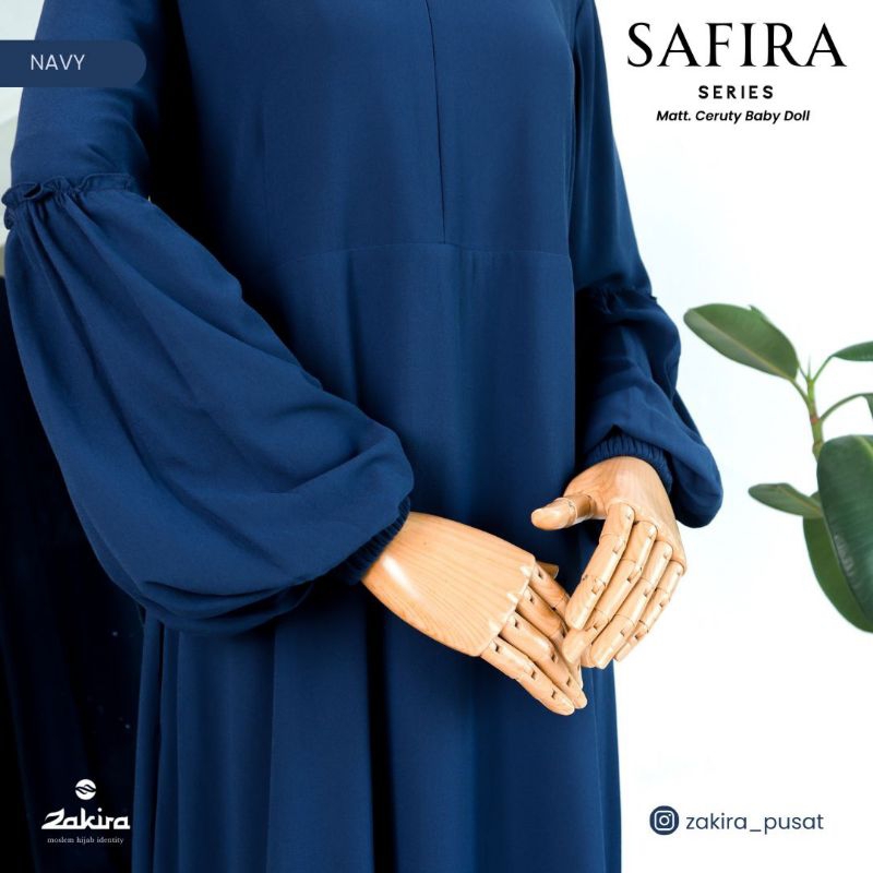 zakira gamis syari gamis kekinian gamis premium bahan ceruti baby doll