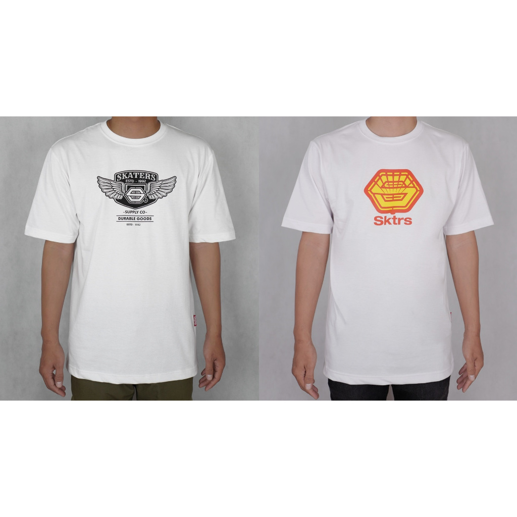 TShirt Kaos SKATERS Ukuran Size L All Varian Dijamin Original