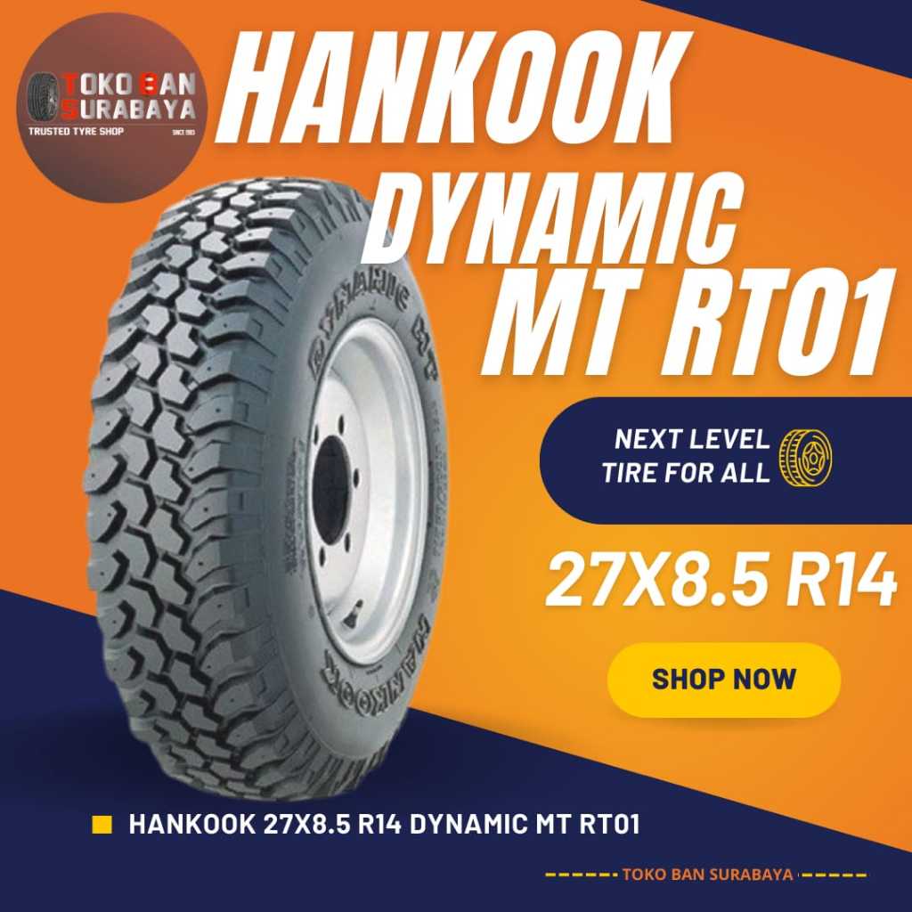 Ban Hankook HK 27x8.5 R14 27x8.5R14 27/8.5 R14 27/8.5/14 27/8.5R14 27 8.5 85 R14 R 14 DYNAMIC MT RT0