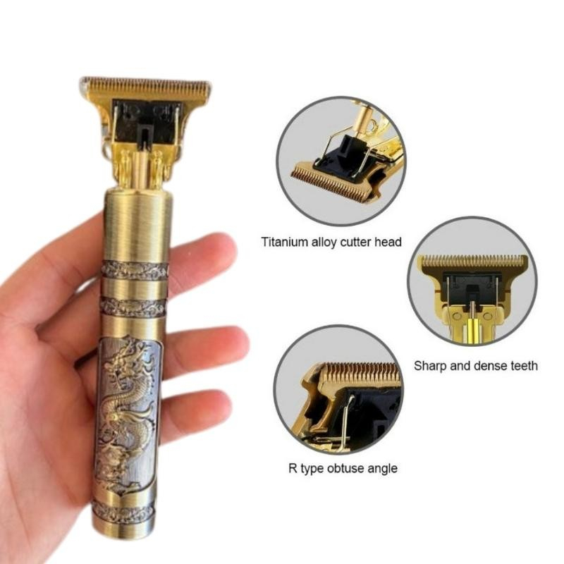Cukur Ukir Mesin Cukur Rambut Dragon Cukur Kumis Jenggot Hair Trimmer Electric Cod