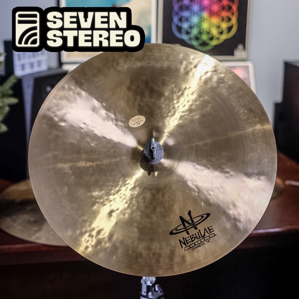 Nebulae AKHTAR Chinese Cymbal 18" - Drum Cymbal