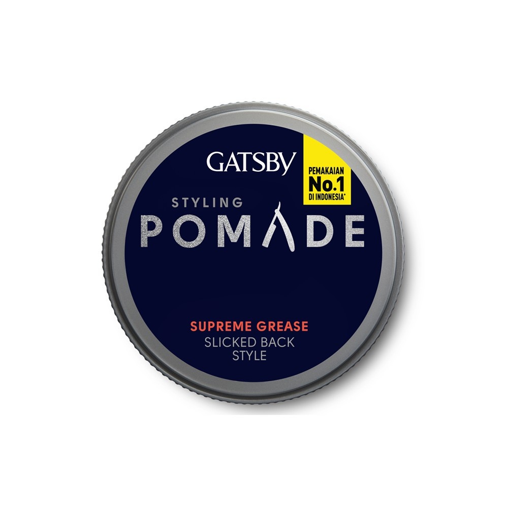 Gatsby Styling Pomade Supreme Grease Slicked Back Style 80gr