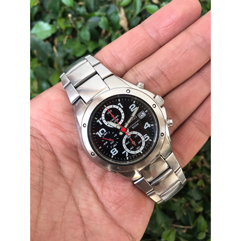 jam tangan seiko 7t92 chronograph original jam tangan seiko chrono bekas original