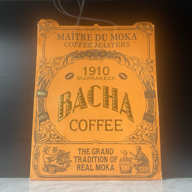 bacha coffee paperbag original from singapore