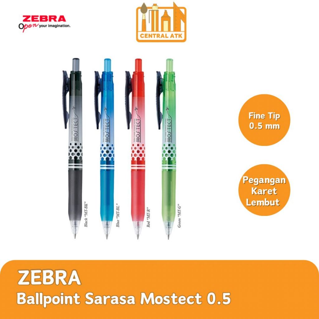 

BOLPEN / PULPEN ZEBRA SARASA MOSTECT (ANTI NYAMUK) 0.5
