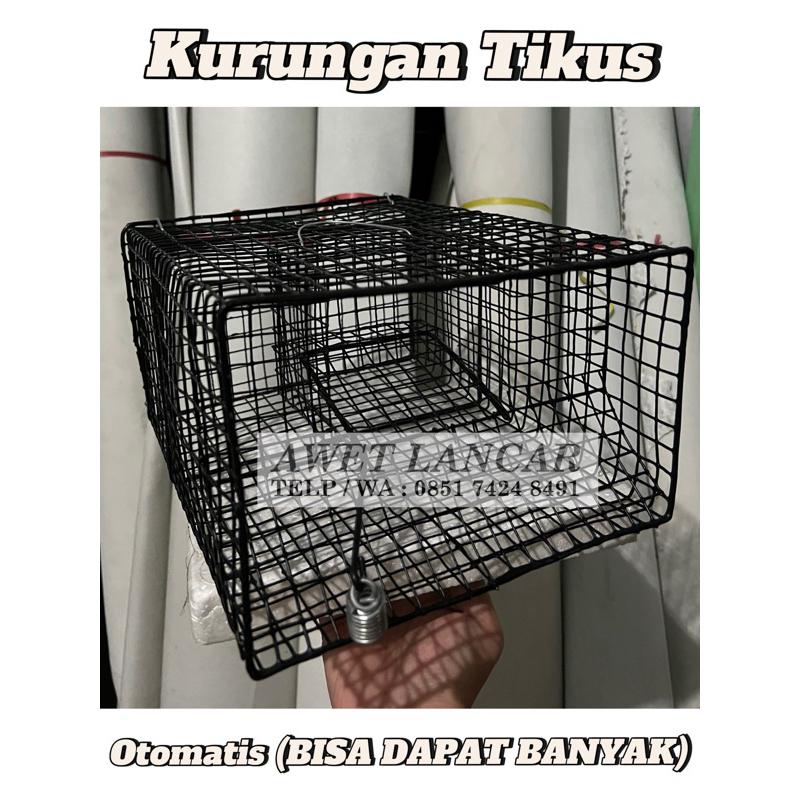 KURUNGAN TIKUS / JEBAKAN TIKUS BESAR OTOMATIS