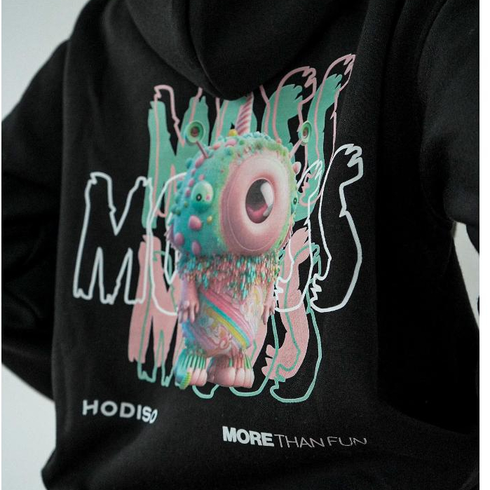 GRAB HODISO - Moss Hoodie Jumper Pullover **