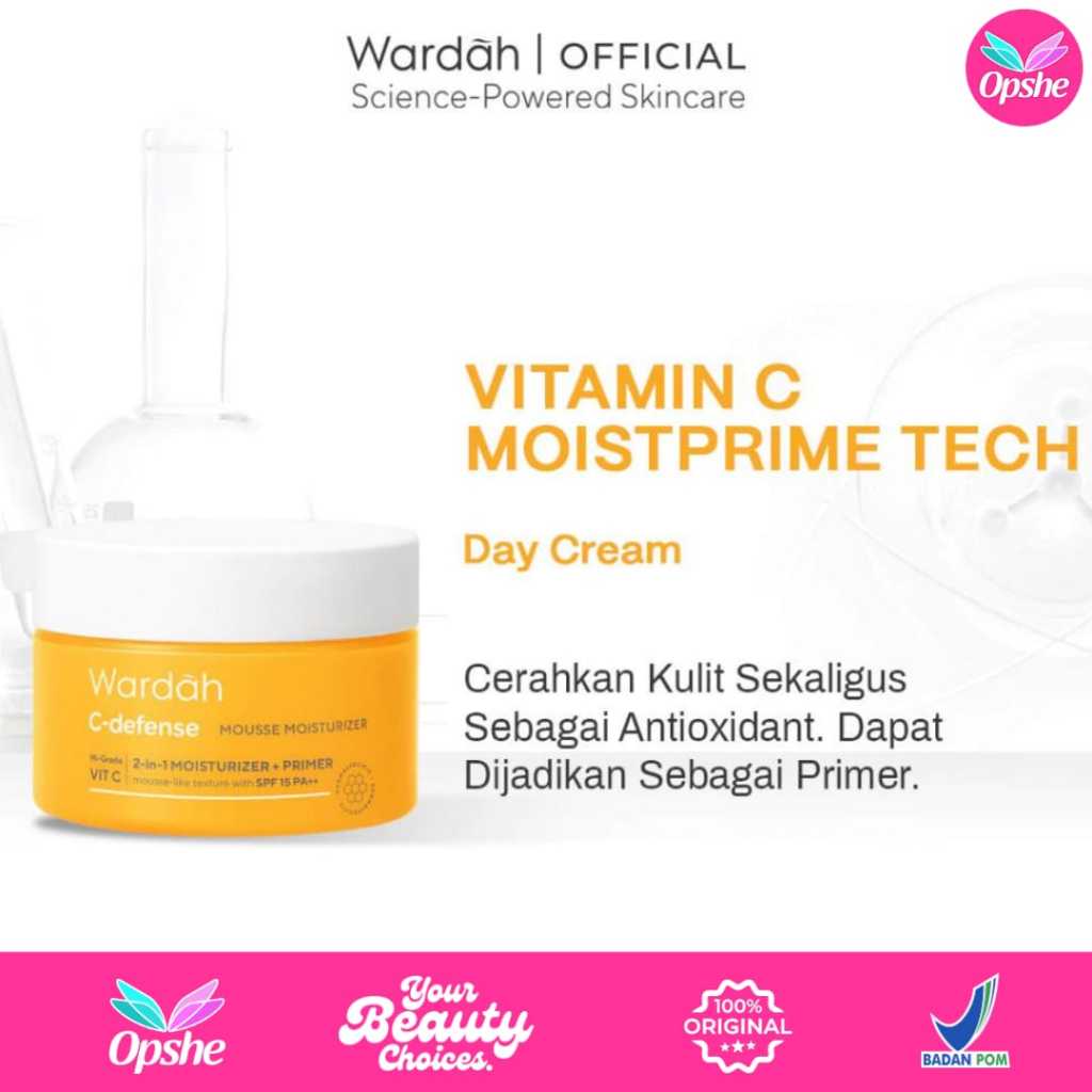 WARDAH C-Defense Mousse Moisturizer