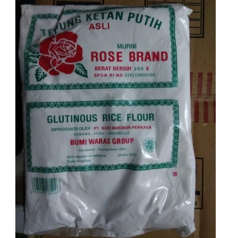 

TEPUNG KETAN ROSE BRAND 500GRAN