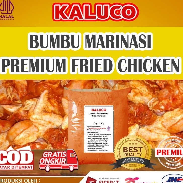 

[KODE PNIF8] Bumbu Marinasi Ayam Fried Chicken Crispy Premium 1kg