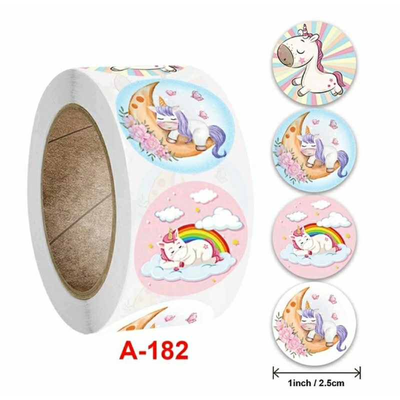 

Sticker label murah isi 100