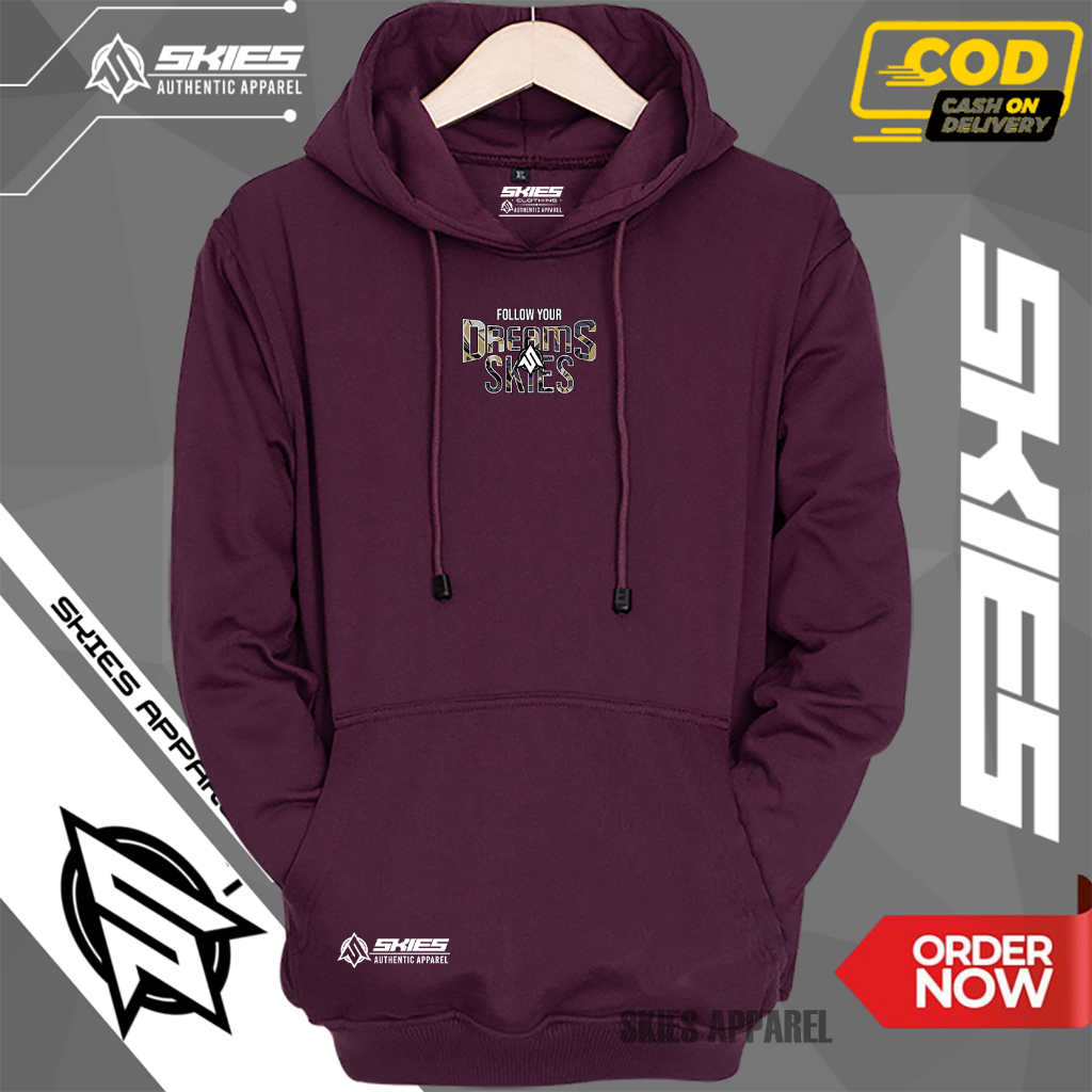 Jaket Hoodie Pria Cod Aesthetic Lokal Brand Skies Distro Terbaru 2023 Oversize Unisex Sweater Hoodie