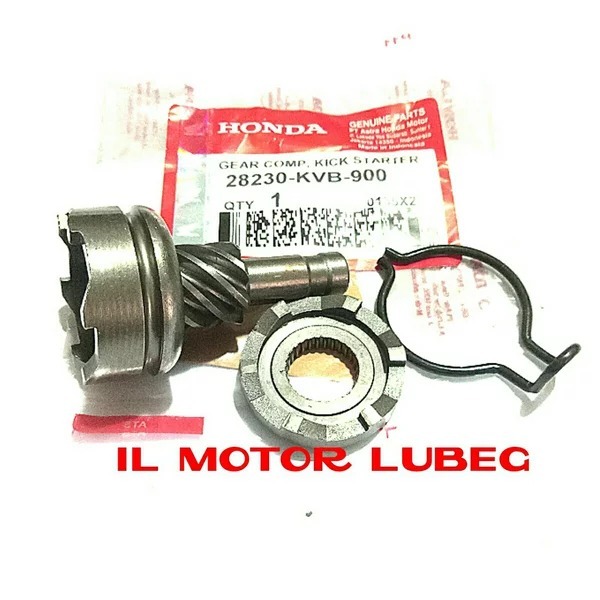 GEAR COMP KICK STARTER GIGI ENGKOL SLAH ORI ASLI HONDA VARIO 110 CW SCOOPY SPACY BEAT KARBU 2011 282