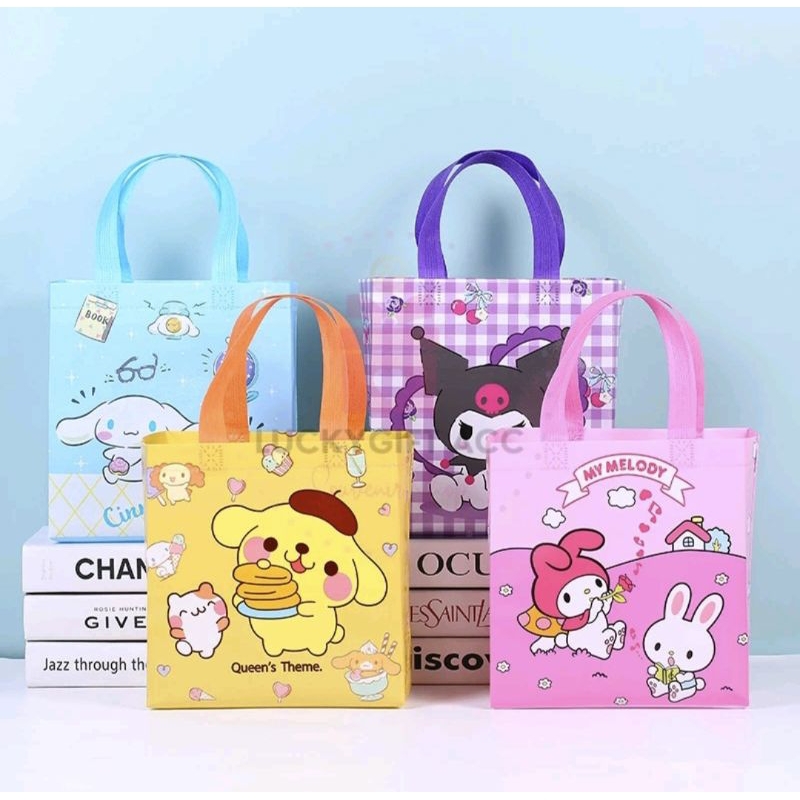 

Tas Snack Ulang Tahun Anak Sanrio Kuromi/Tas ulang Tahun Anak 1Pack isi 12pc
