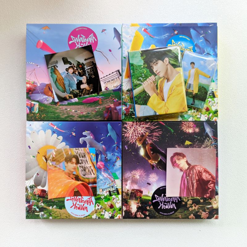 [SEVENTEENTH] HEAVEN ALBUM ONLY BINDER BOOKLET CARAT VER SCOUPS JEONGHAN JOSHUA JUN HOSHI WONWOO WOO
