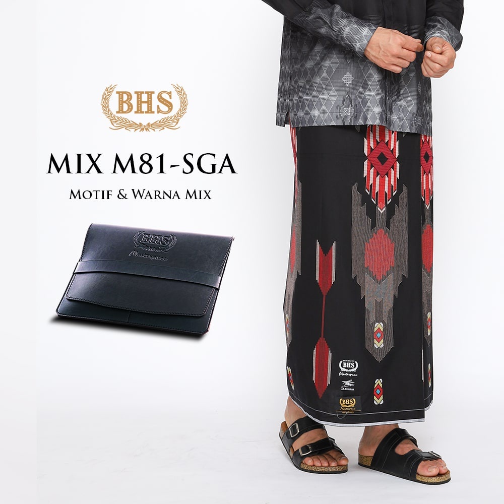 Sarung BHS Masterpiece Gold M81 SGA Motif & Warna Mix loveemart