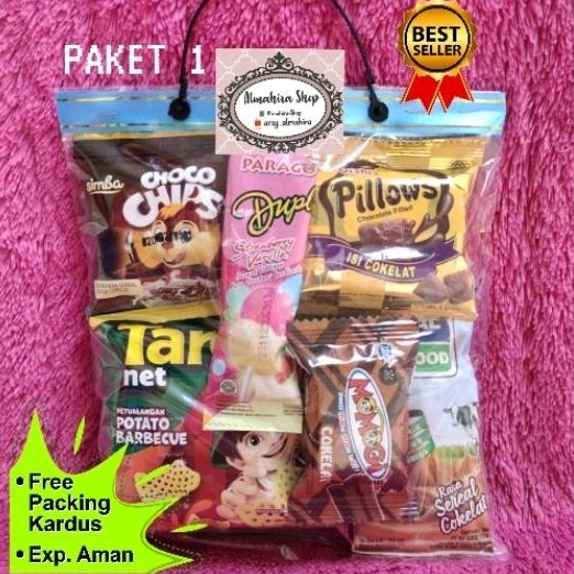 

Paket Snack Ulang Tahun Anak / Snack Ultah / Paket