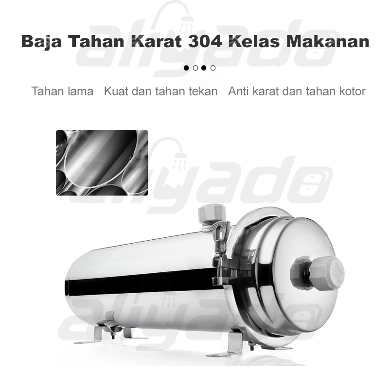 ⚡100% Pvdf⚡Ultrafiltrasi PVDF Water Pre Filter Ultra Filtrasi System 2000 LPH Dapat Digunakan Kembali