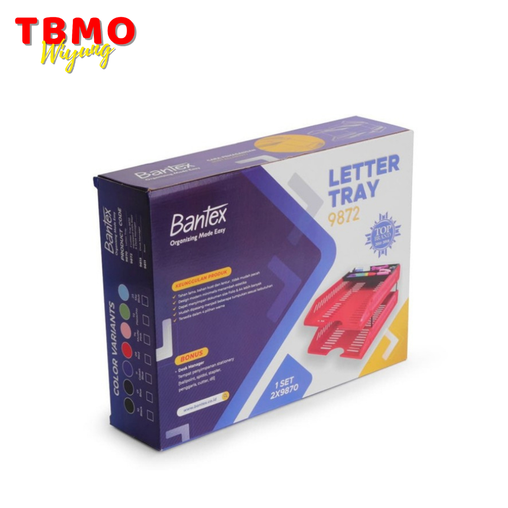 

TBMO Bantex Letter Tray / Tray Dokumen Set 9872