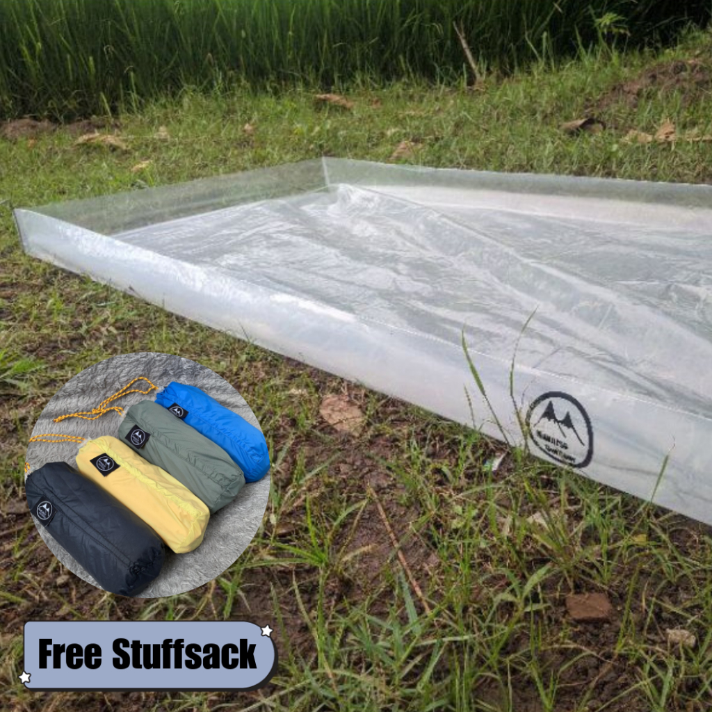 Bathup Floor Plastik PE - Alas Tenda Camping Ultralight Alas Tarptent