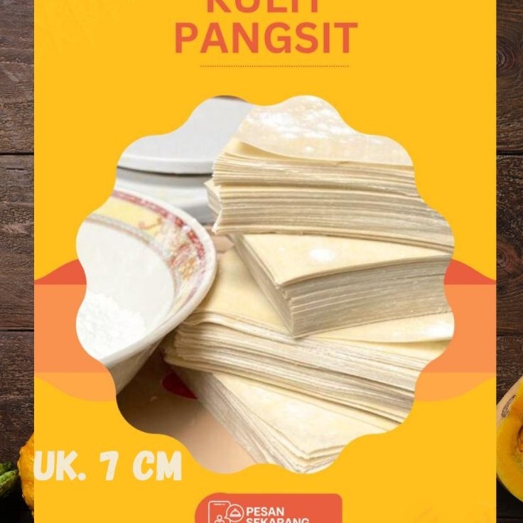 

Harga Termurah Kulit Pangsit/dimsum Kotak 7-10 cm 50 lembar