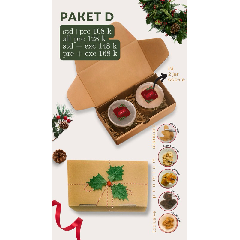 

hampers natal cookies