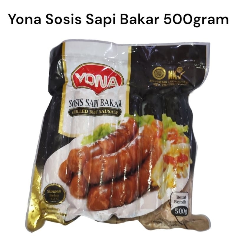 

Yona Sosis Sapi Bakar isi 6 500gram