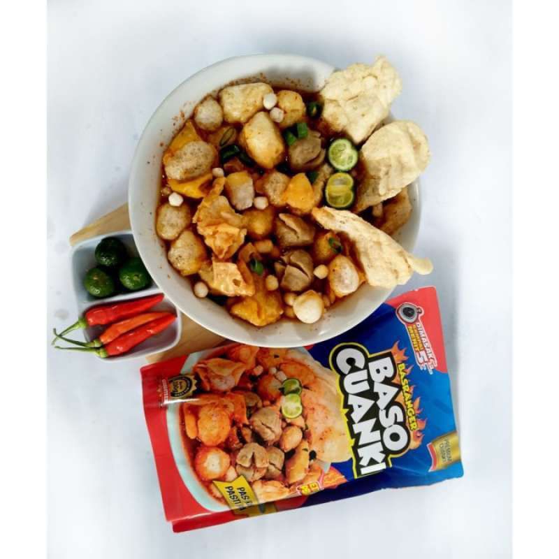 

Baso Cuangki BASRANGER EXTRA Pedas Jeruk Limau Asli Bandung