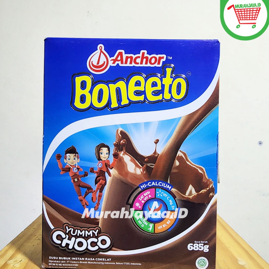 

Terlaris Boneeto Coklat 685g Susu Bubuk Anak Sekolah Yummy Choco Nutrisi Pertumbuhan Anak untuk Daya Pikir dan Tubuh Aktif