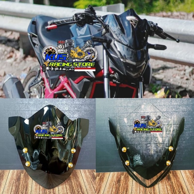 VISOR VARIASI HONDA CB 150R NEW CB 150R SE MODEL JENONG