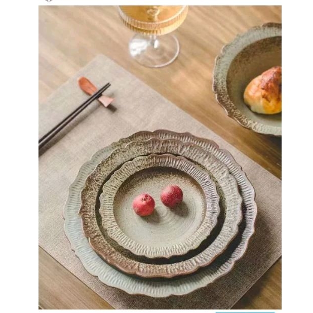 Piring Rustic Import