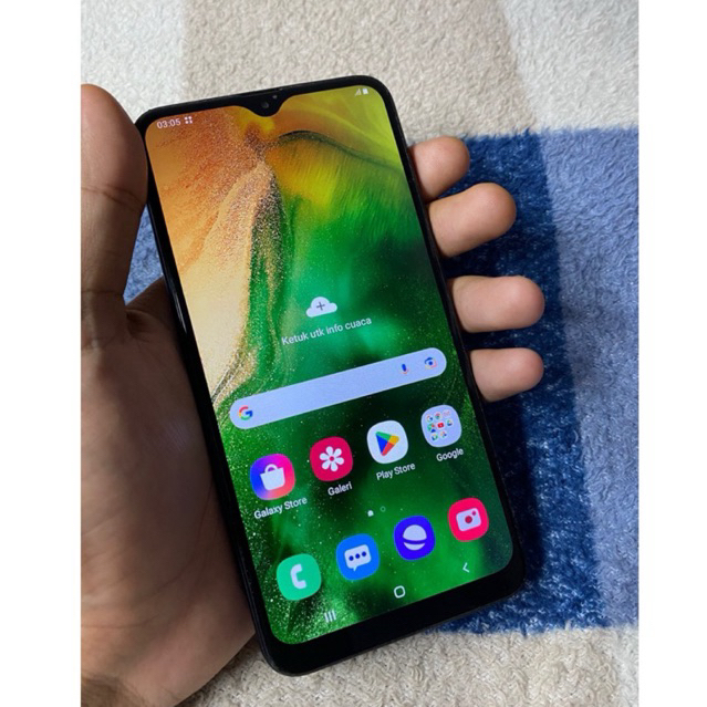 SAMSUNG GALAXY A10 2/32 4G LTE HANDPHONE ANDROID SECOND MURAH