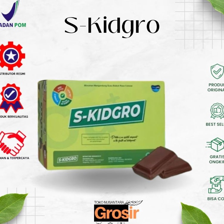 

Terlaris TERBARU!!! S-Kidgro Susu Peninggi Badan Untuk Anak Terbaik Original 1 Box