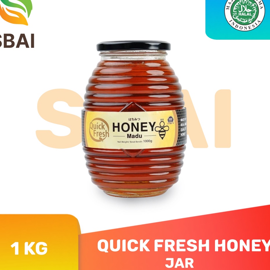 

Buruan Beli Quick Fresh Madu Honey 1 kg Jar