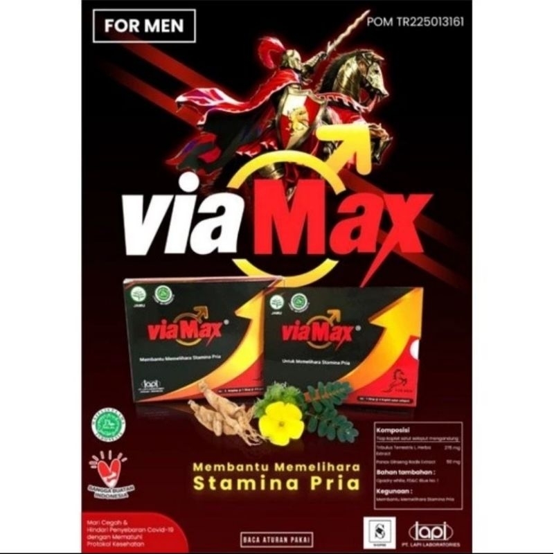 viamax stamina pria bpom dan halal