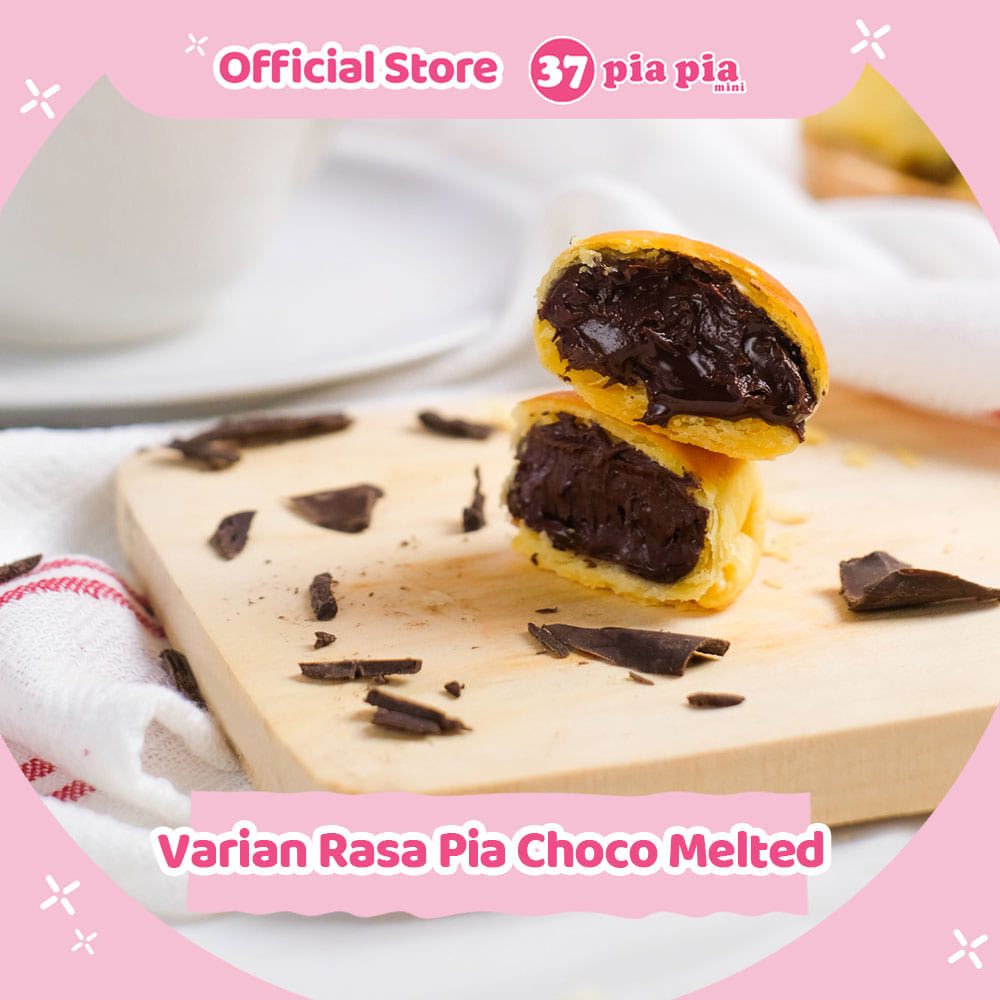 

Piapia37 Bakpia Jogja Pia Rasa Choco Melted Isi 9 & 18 Pcs