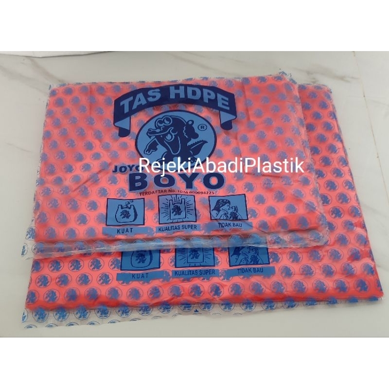 Kantong Kresek Jumbo Merah Joyoboyo