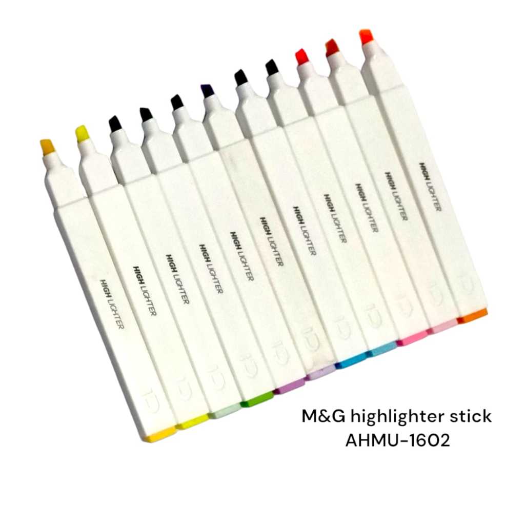 

Highlighter Pen Spidol Penanda Tulisan M&G Ultra Simple Neon Pastel Color