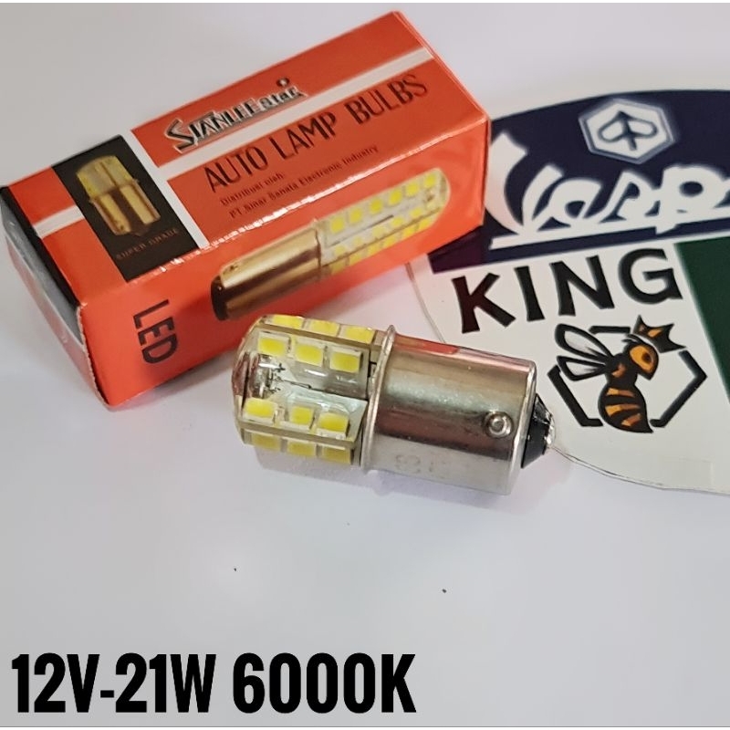 bolam lampu LED vespa bolam Kota lampu Kecil Sen stopan vespa klasik LED