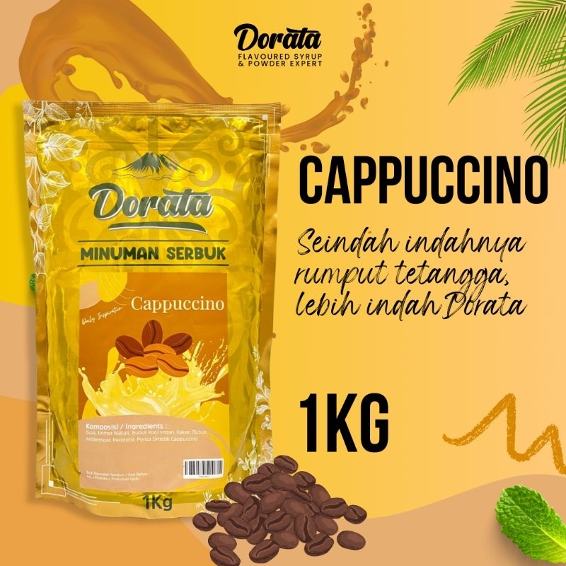 

Dorata Powder Drink Cappuccino 1 Kg - Bubuk Minuman Rasa Cappuccino