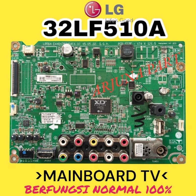 Mainboard TV LG 32LF510A - MB TV LG 32LF510A - LG 32LF510 - Mesin TV LG 32LF510A - MB 32LF510