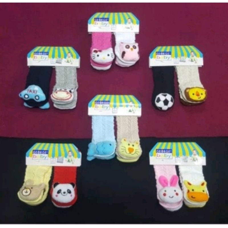 KAOS KAKI 2IN1 GEORGE BABY