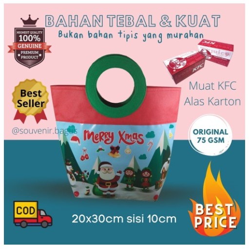 

Tas souvenir natal unik pegangan bulat anak sekolah minggu sunday school
