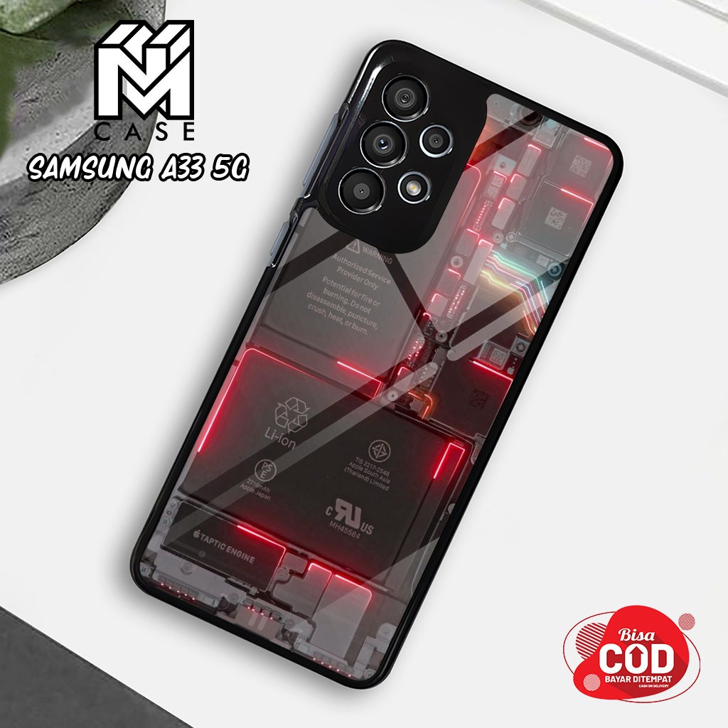 NM Case - Case SAMSUNG A33 5G  Terbaru - 042 - Fashion Case CPU Hp Case Murah Softcase Hardcase Peli