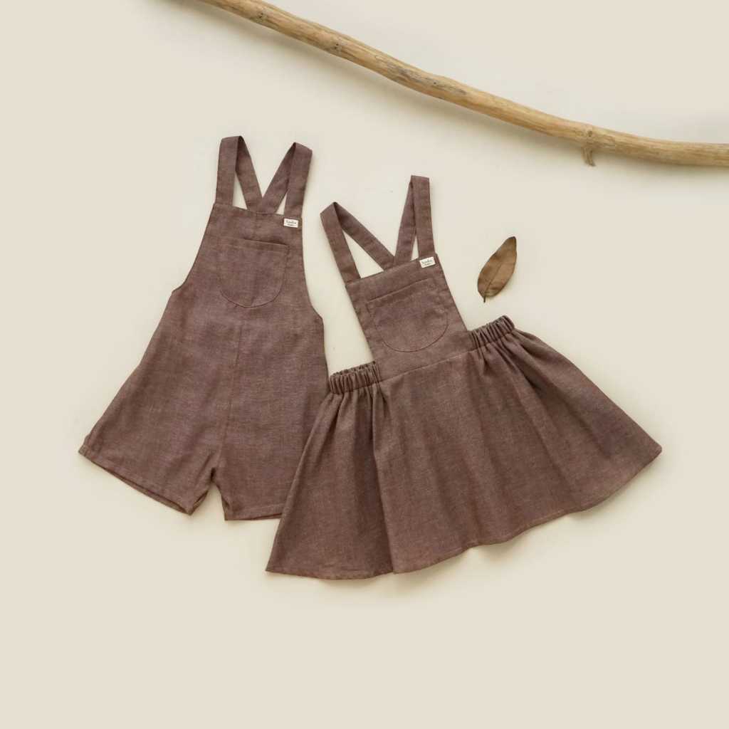 Bimbiekids | Jimi Latzhose | Overall Celana Pendek Anak Laki-laki