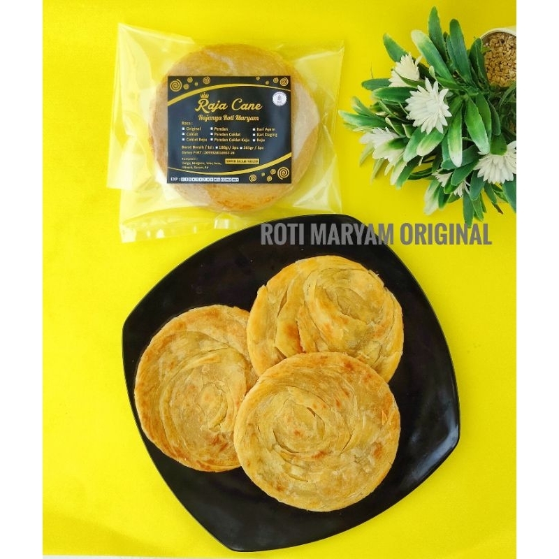 

Roti Maryam Frozen isi 5pc diameter 11cm