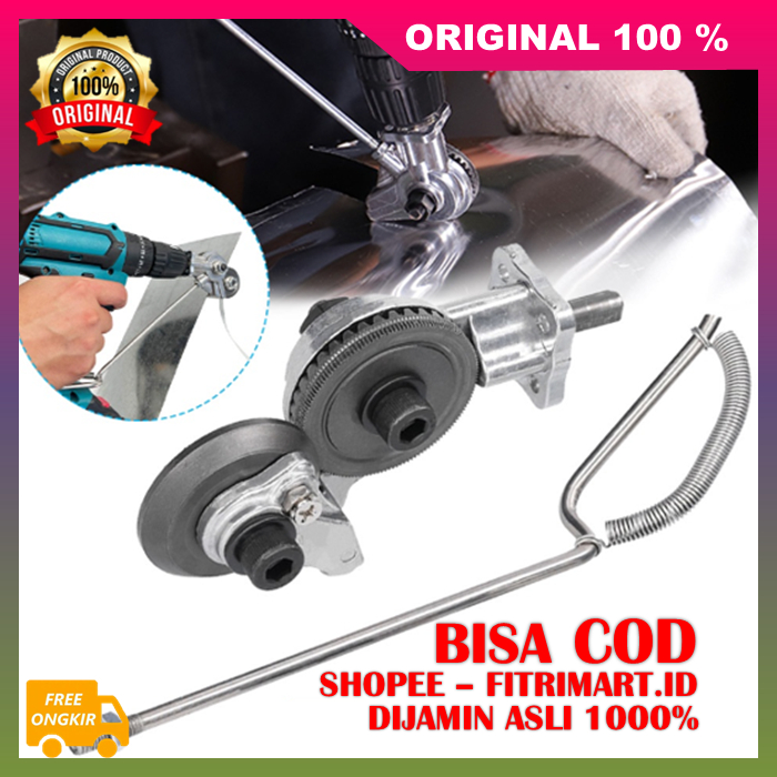 Plate Cutter Adapter / Adaptor Drill Refitting Shears Plate Cutter Alat Potong Plat 100% ORIGINAL