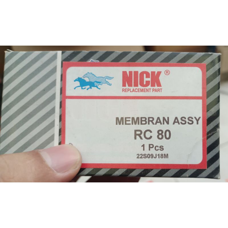 Membran Assy Suzuki RC 80 Suzuki Tornado Nick part, Thailand Grade