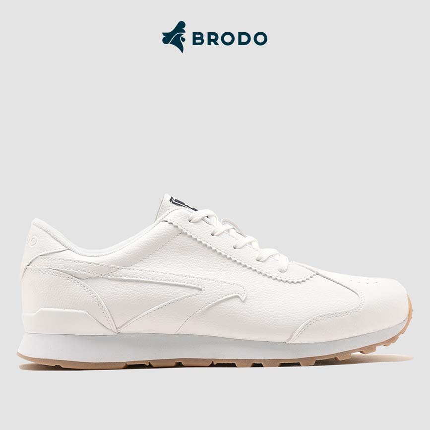 BRODO - Sneakers Corte Jog Full White GS
